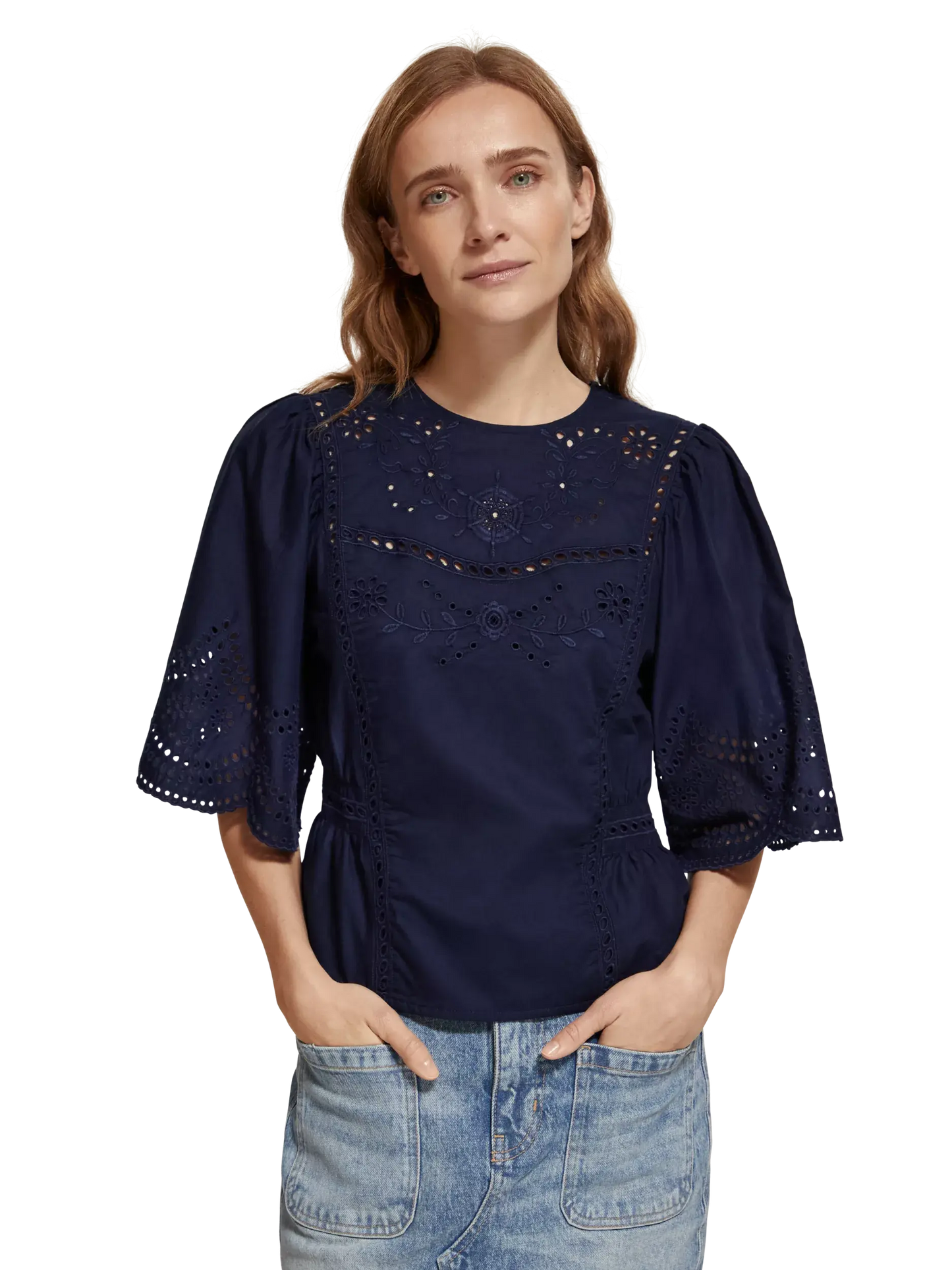 Top Broderie