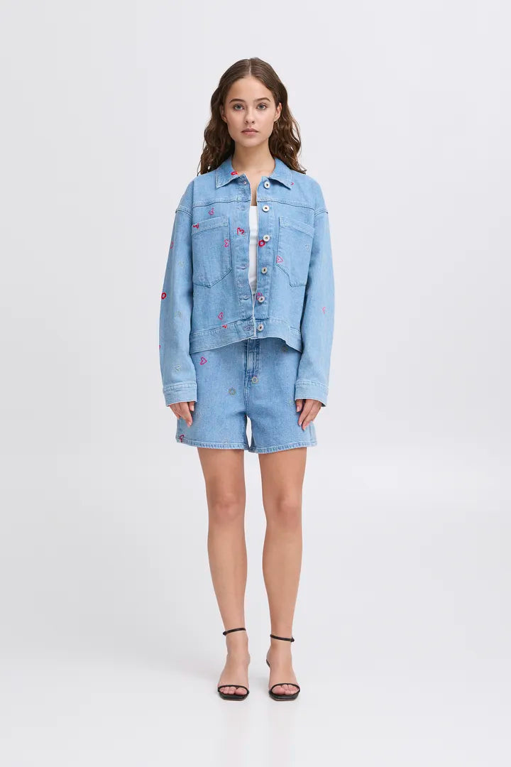 Veste en jean Jaella