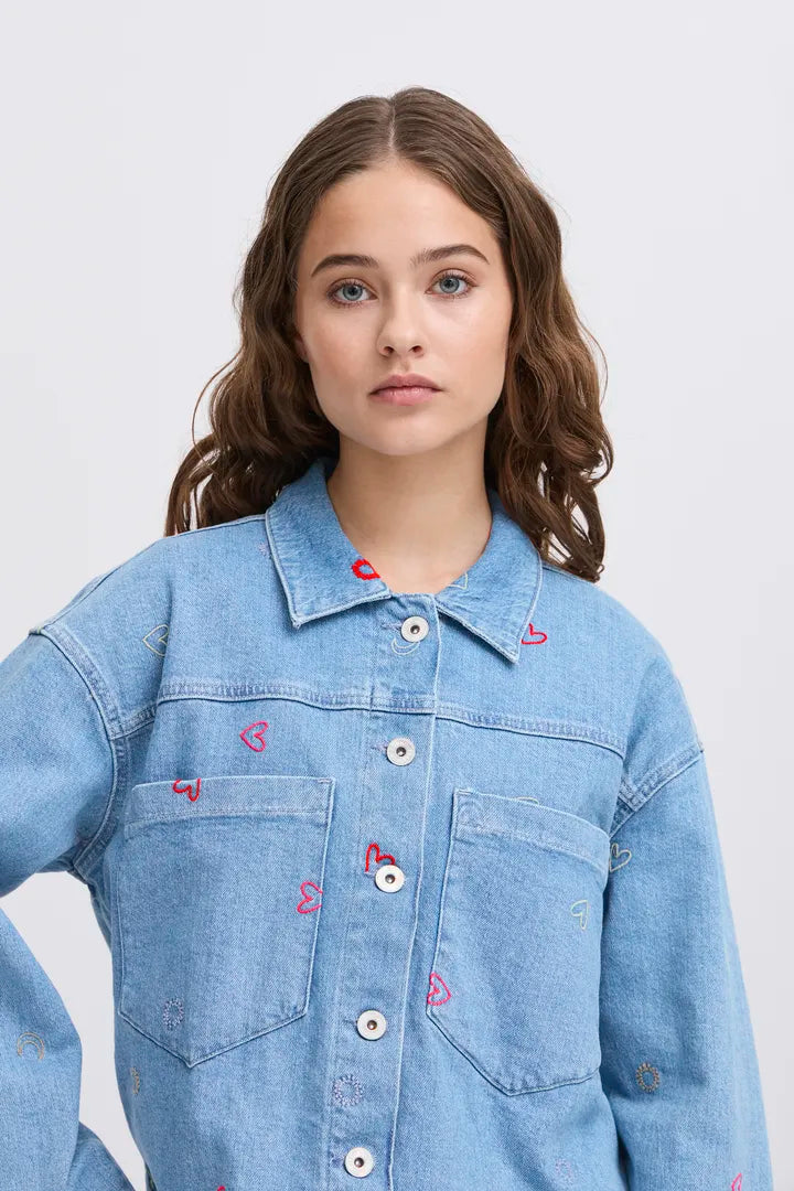 Veste en jean Jaella