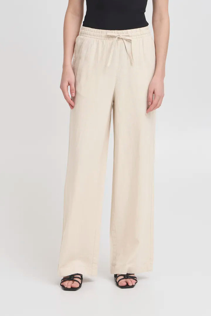 Pantalon Linno - Ecru