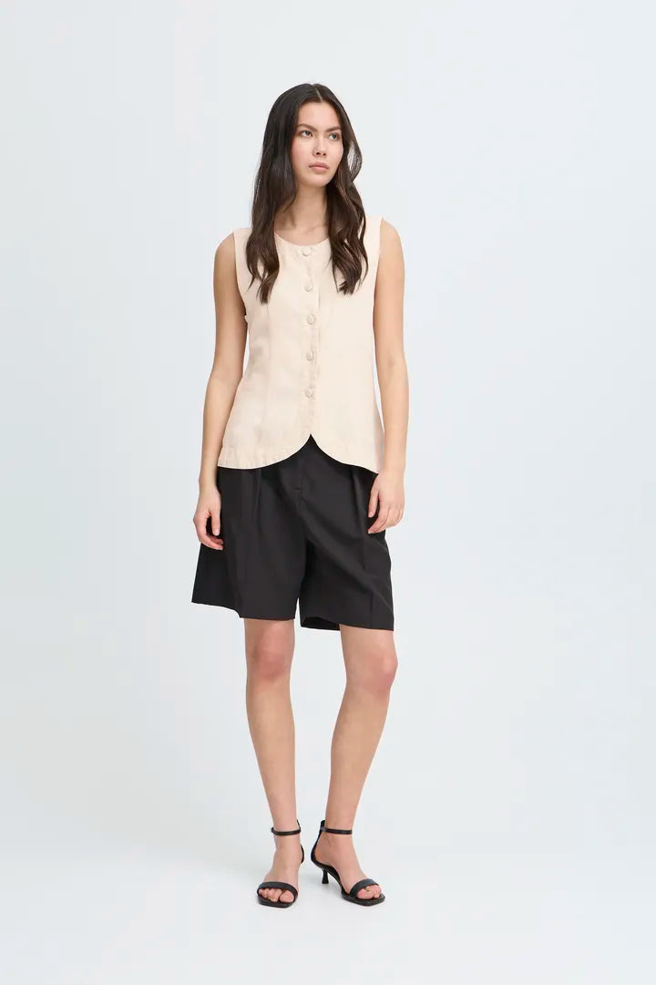 Top Linno - Ecru