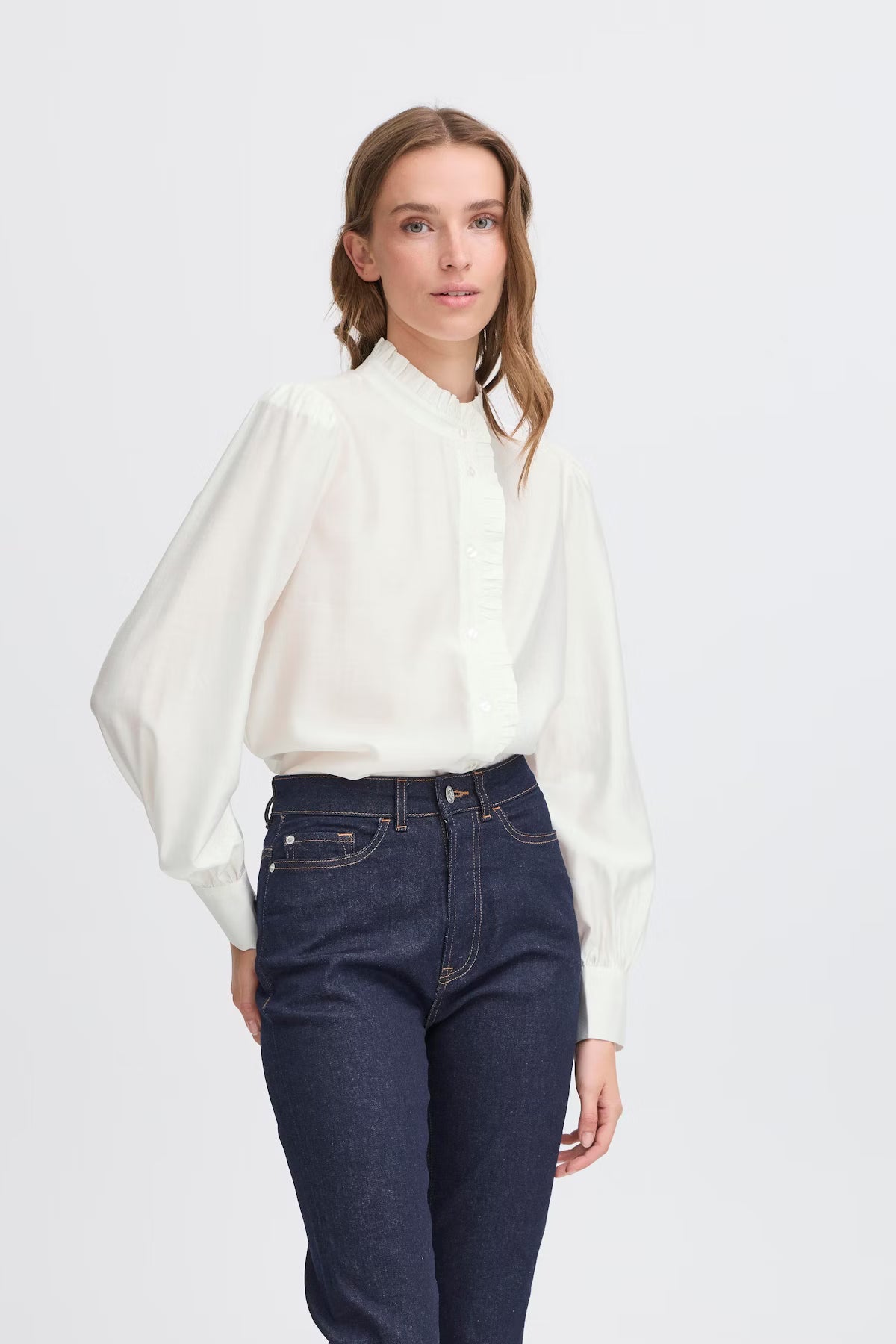 Blouse Karlani - Cloud Dancer