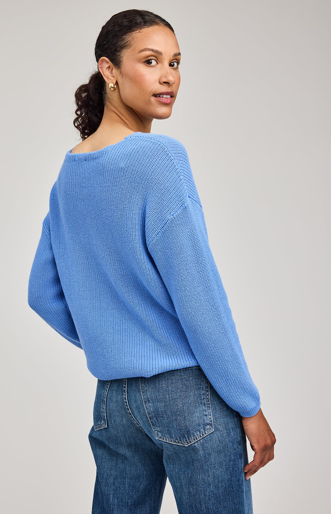 Pull Tucker - Bleu
