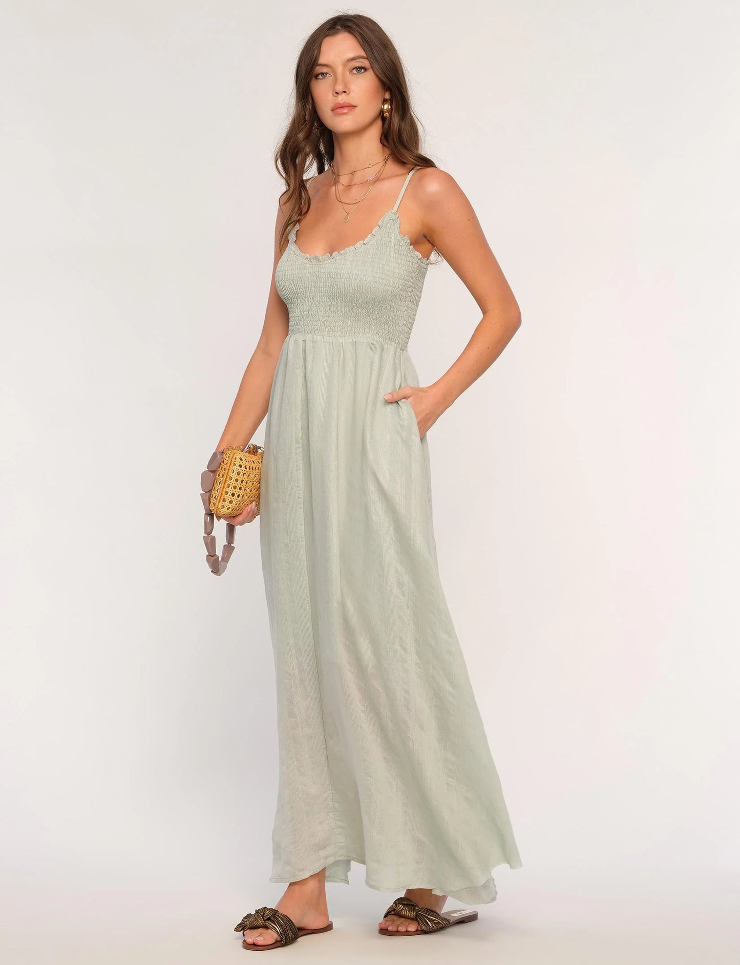 Robe Anya - Vert