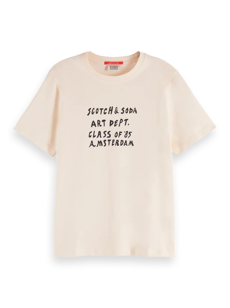 Regular Fit T-Shirt With Chest Artwork