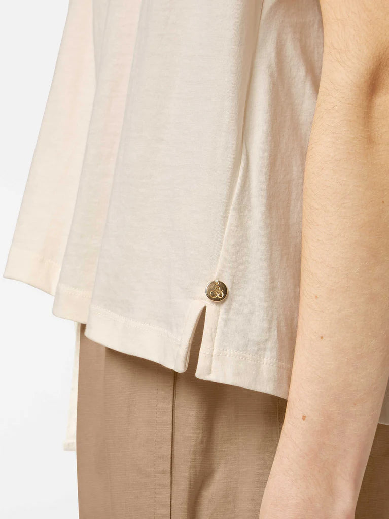 T-Shirt Drapey V-Neck