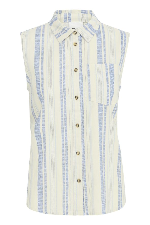 Chemisier Lino rayé