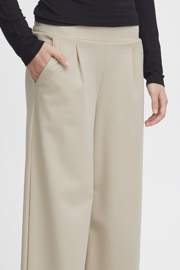 Pantalon Kate Wide - Doeskin