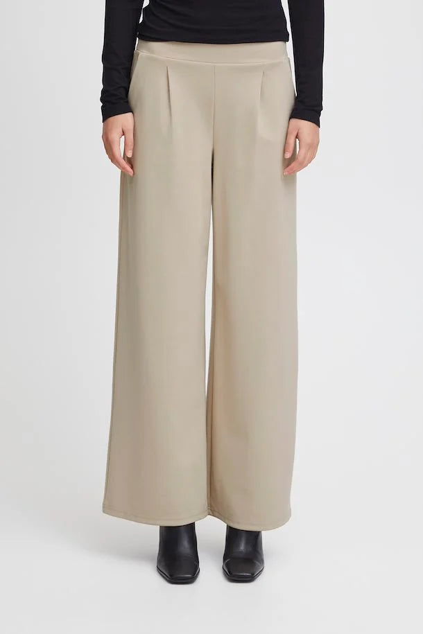 Pantalon Kate Wide - Doeskin