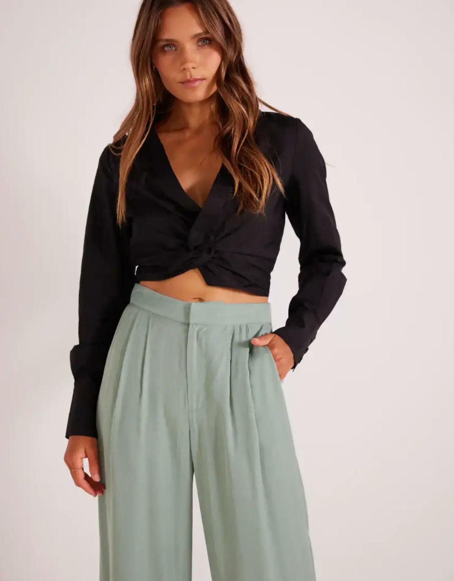 Top Allegra Twist - Noir