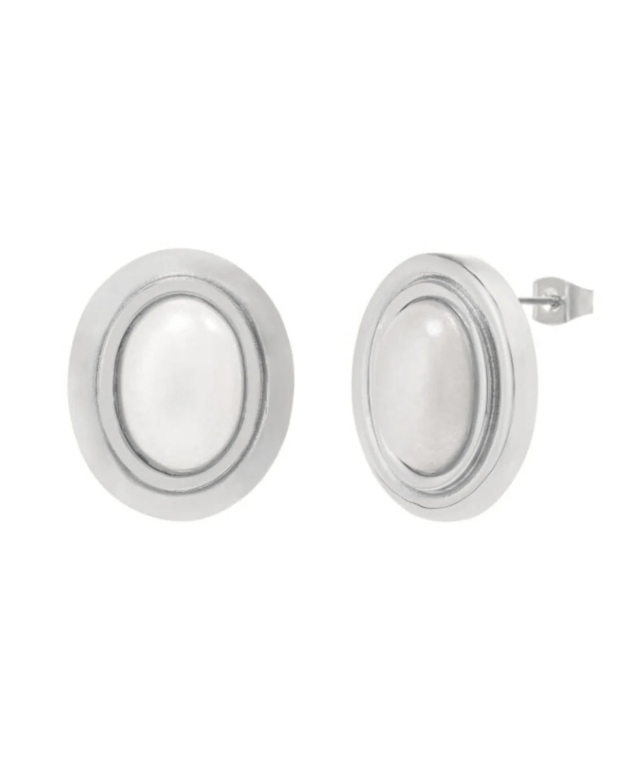 Boucles d'oreilles Perla - Argent