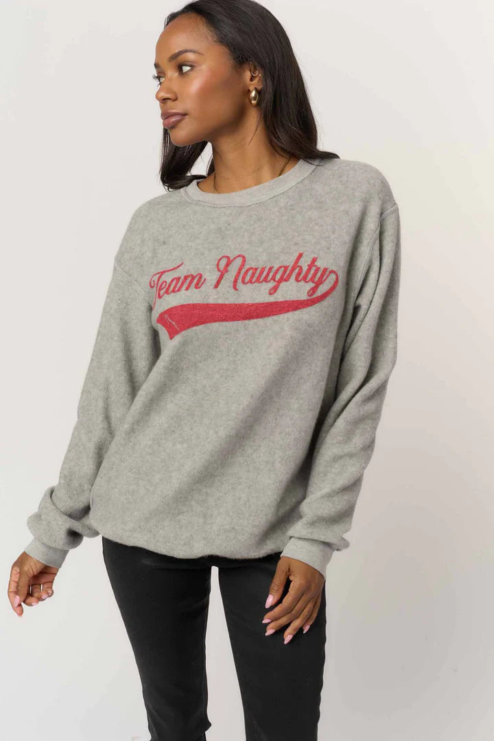 Crewneck Team Nice/Tean Naughty (Réversible)