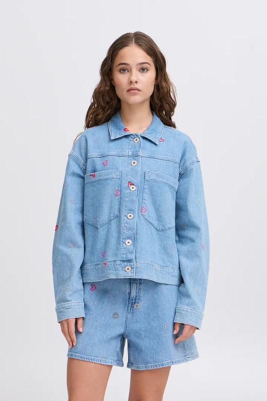 Veste en jean Jaella