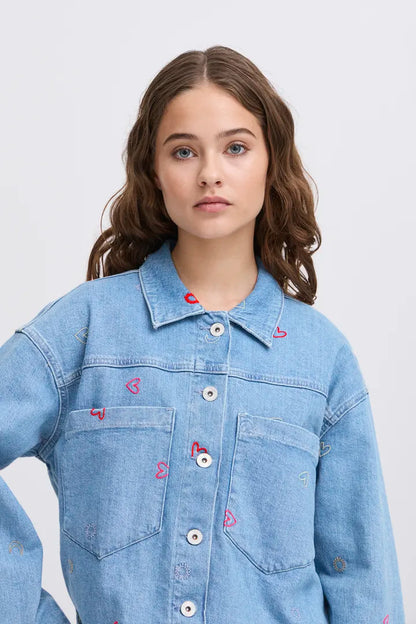 Veste en jean Jaella