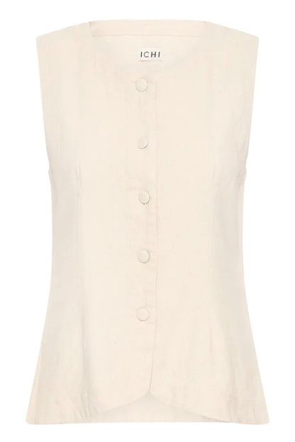 Top Linno - Ecru