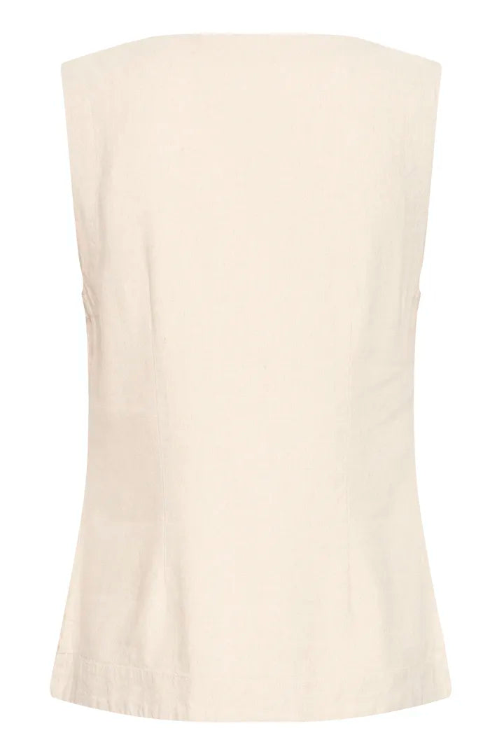 Top Linno - Ecru