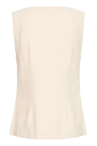 Top Linno - Ecru