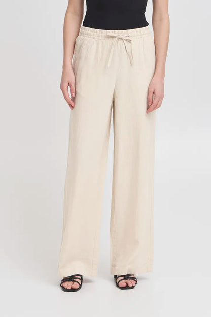 Pantalon Linno - Ecru