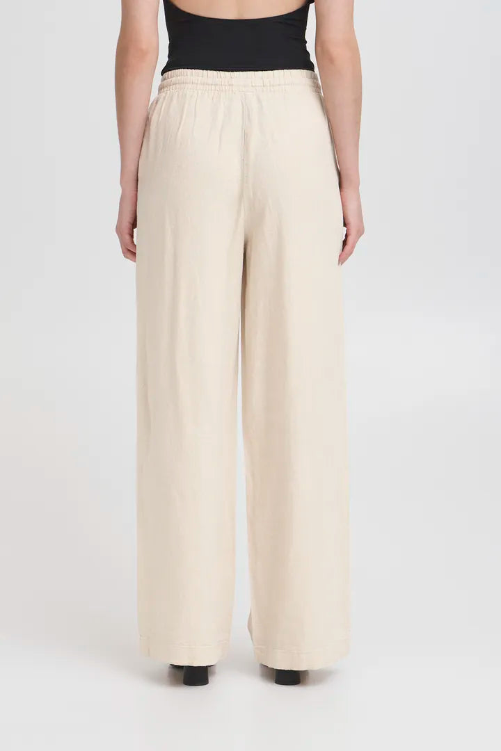 Pantalon Linno - Ecru