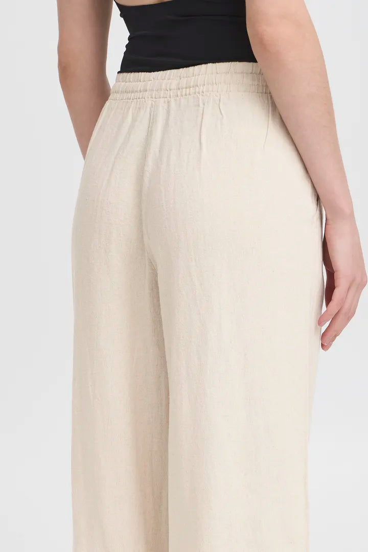 Pantalon Linno - Ecru