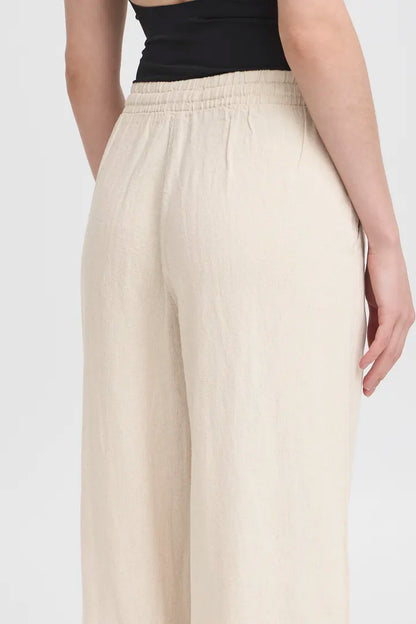 Pantalon Linno - Ecru