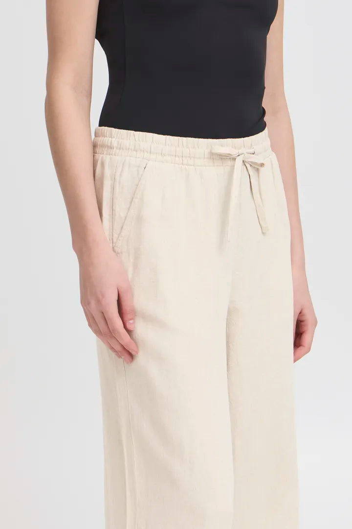 Pantalon Linno - Ecru