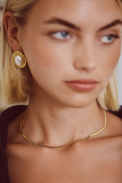 Boucles d'oreilles Perla - Or