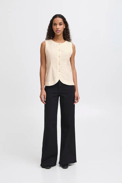 Top Linno - Ecru