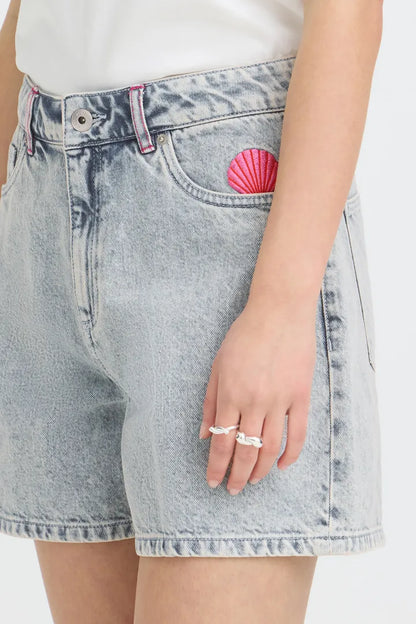 Short en Jean Laveny