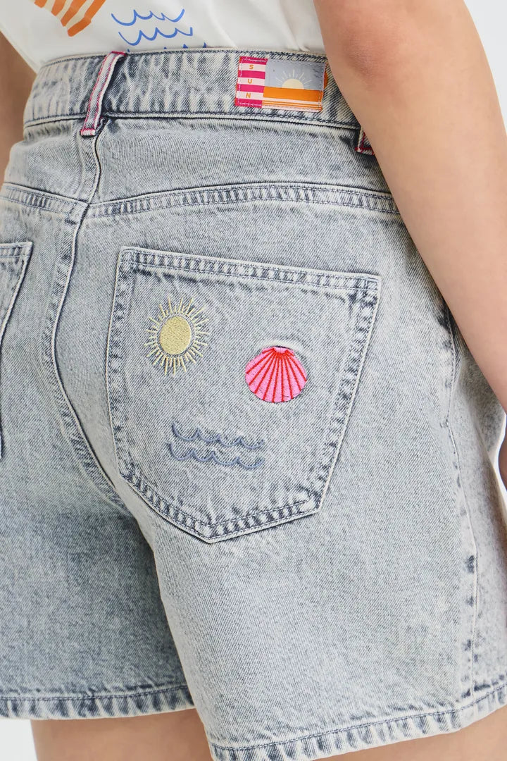 Short en Jean Laveny