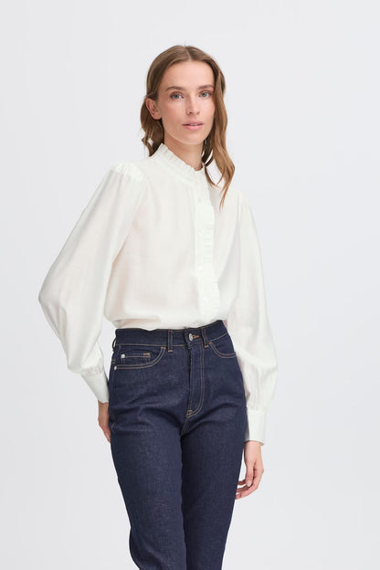 Blouse Karlani - Cloud Dancer