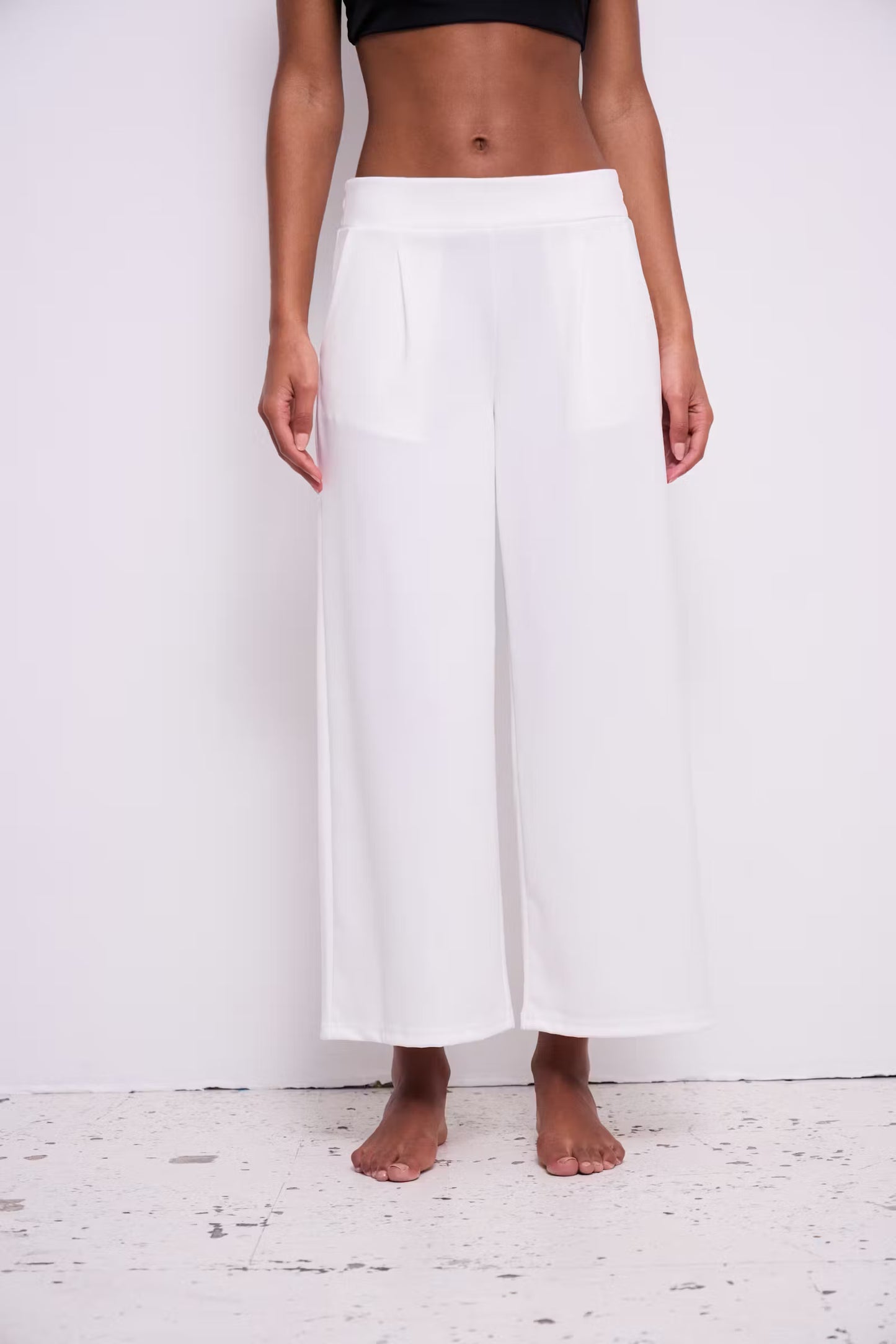 Pantalon Kate Wide - Blanc