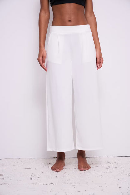 Pantalon Kate Wide - Blanc