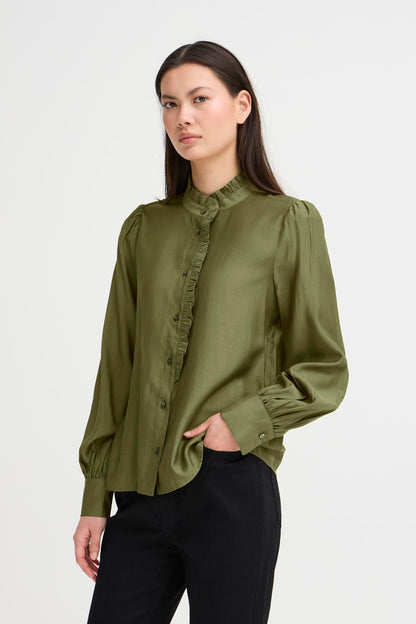 Blouse Karlani - Rifle Green