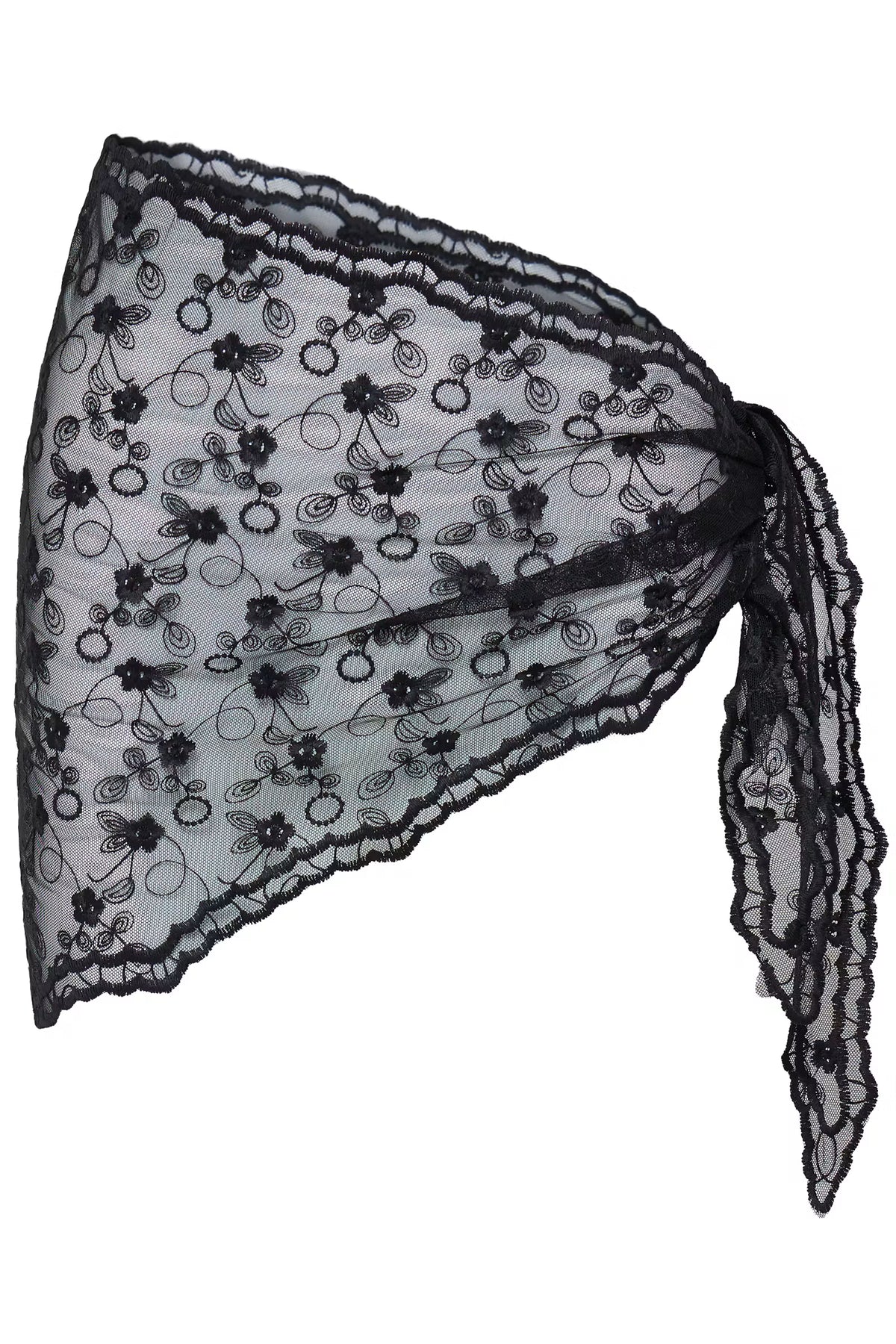 Écharpe en dentelle Blonde