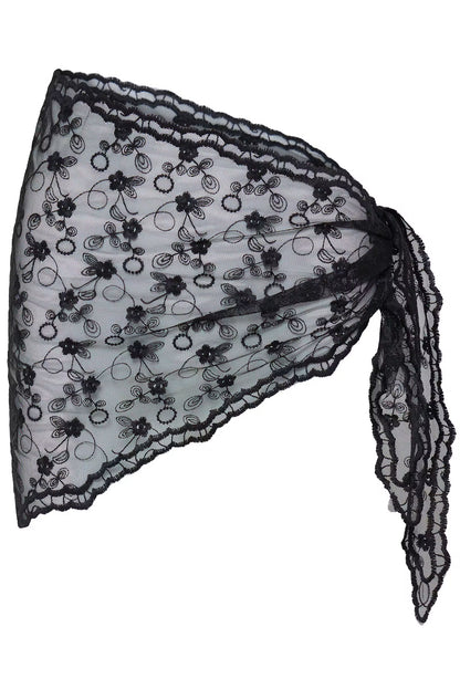 Écharpe en dentelle Blonde