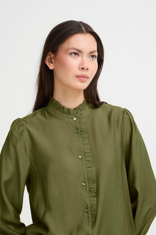 Blouse Karlani - Rifle Green