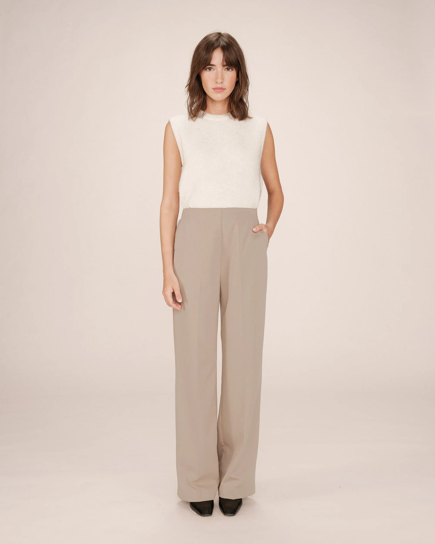 Pantalon Stewart - Greige