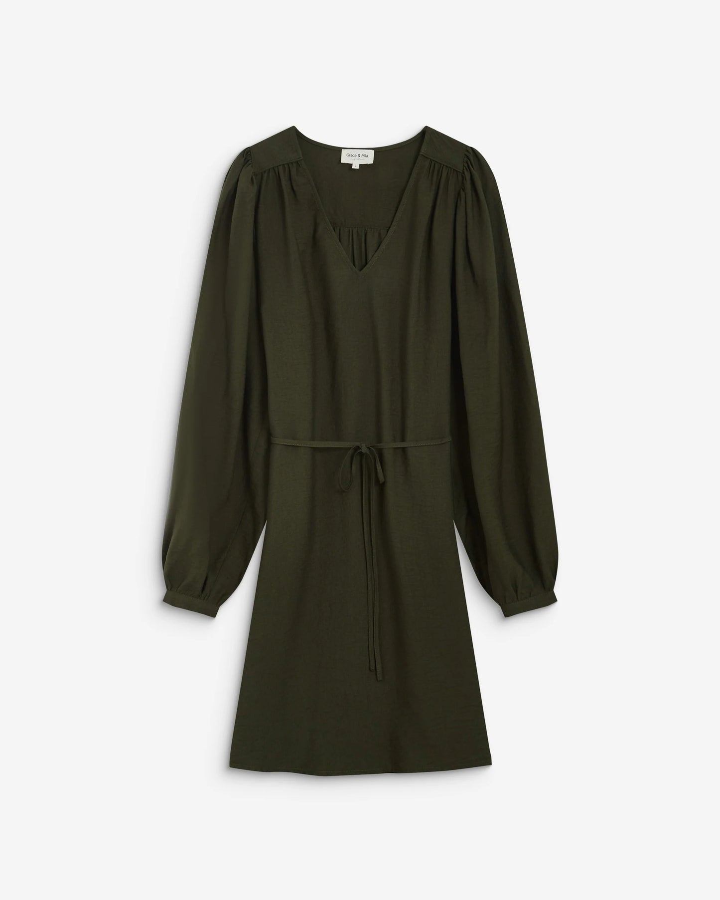 Robe Alienor - Kaki