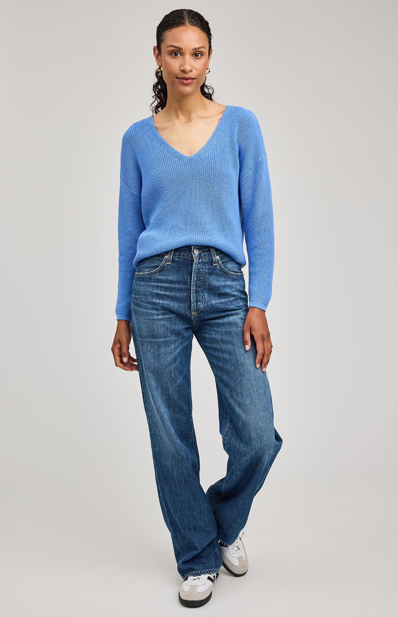 Pull Tucker - Bleu