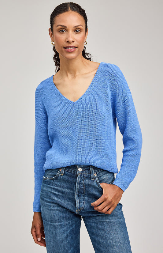 Pull Tucker - Bleu