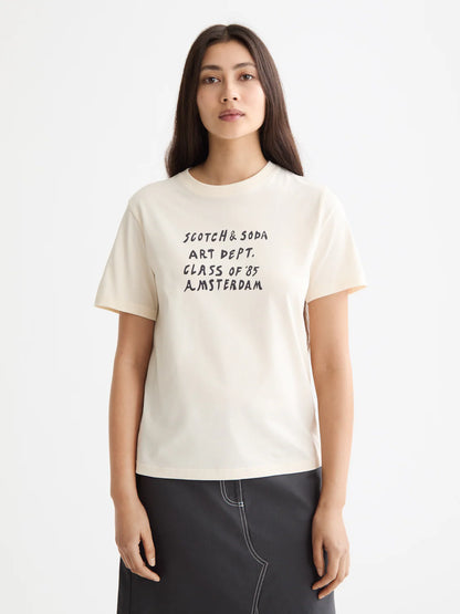 Regular Fit T-Shirt With Chest Artwork