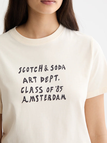 Regular Fit T-Shirt With Chest Artwork