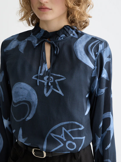 Blouse Nuit Bleue