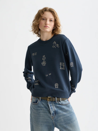 Crewneck Broderie