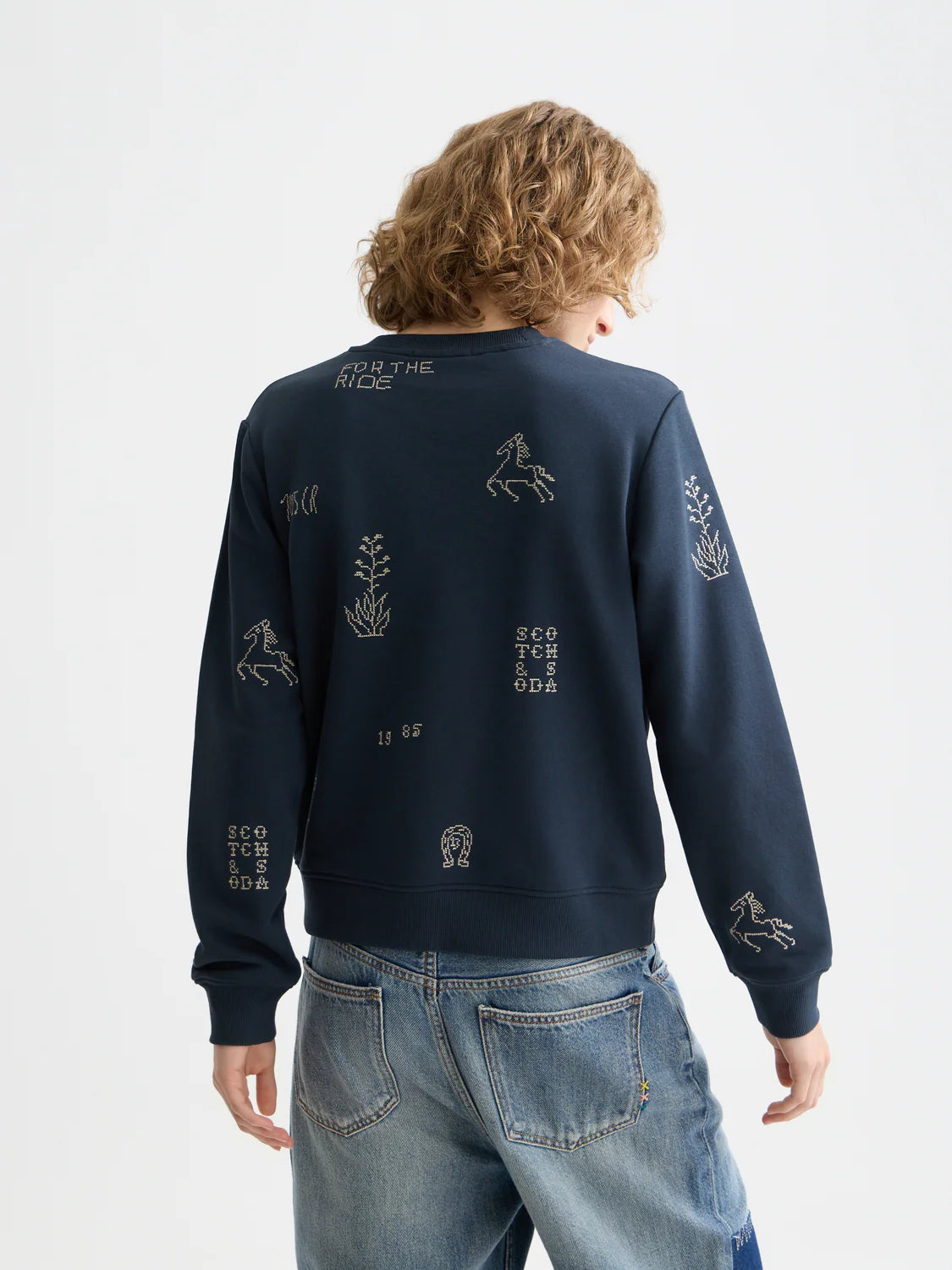 Crewneck Broderie