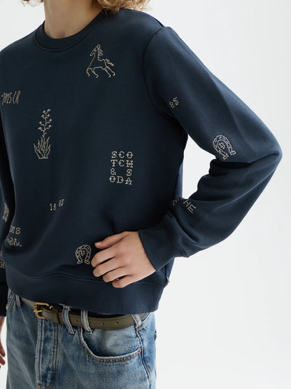 Crewneck Broderie