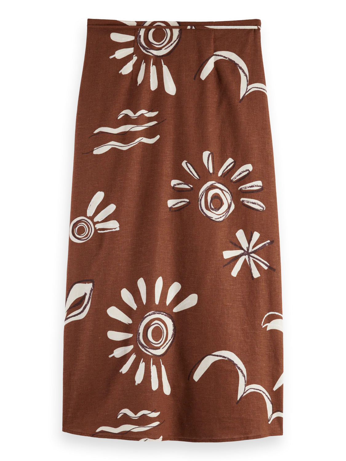 Jupe Portefeuille Imprimée – Scotch & Soda