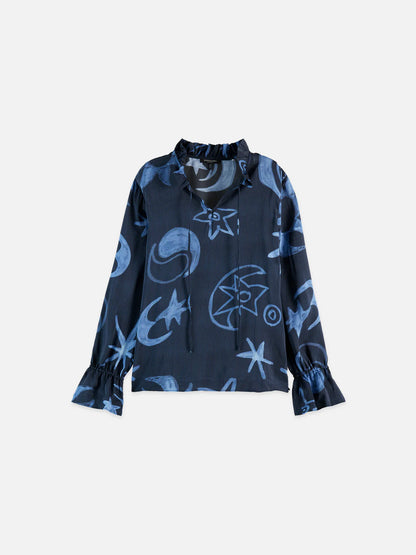 Blouse Nuit Bleue