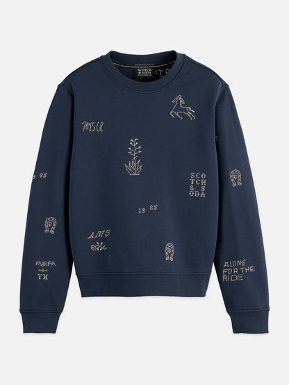 Crewneck Broderie